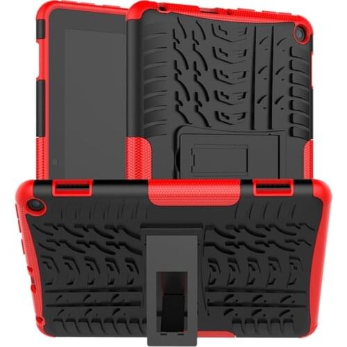 For Kindle Fire HD10 2021 HD 8 Plus 2020 2019 2017 Tough Impact Case Heavy Duty Armor Hybrid Anti-knock Hard Back Cover