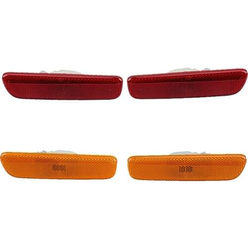 1 Set Front Rear Bumper Side Marker Signal Light Corner Lamp 81740-48010 81750-48010 Fit for Lexus RX300 IS300 2001 2002 2003