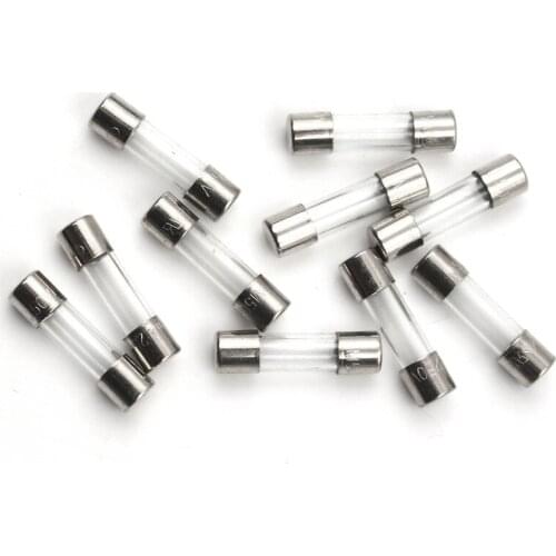 10Pcs 250V 0.05A 50mA Quick Fast Blow Glass Fuses Tubes 5mm X 20mm 0.05A New hot sale