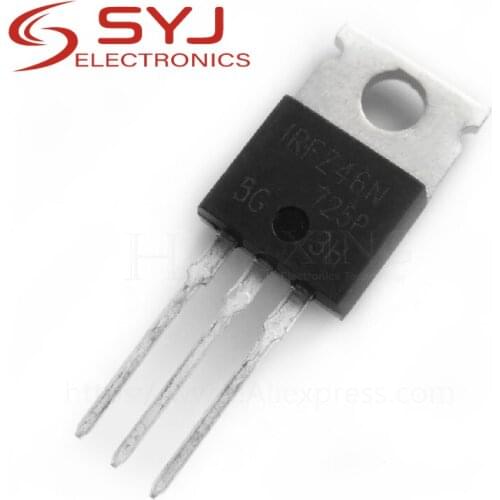 10pcs/lot IRFZ46N IRFZ46 TO-220 55V 53A In Stock