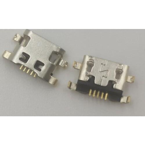 10Pcs USB Charger Charging Port Plug Dock Connector For Alcatel One Touch Pop 2 Premium Hero 2C OT 7055 7044 Idol 5 6058 6058D