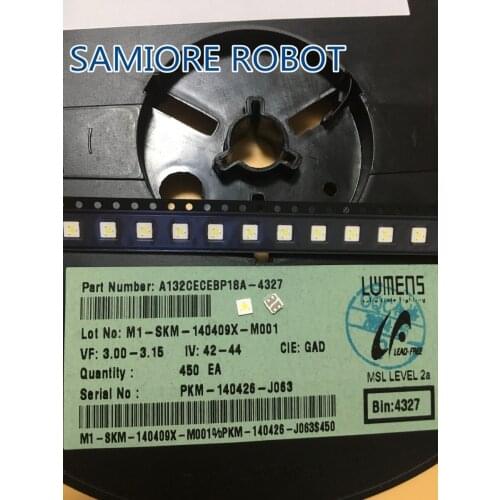 300pcs LUMENS LED Backlight 2.4W 3V 3535 3537 Cool white LCD Backlight for TV TV Application