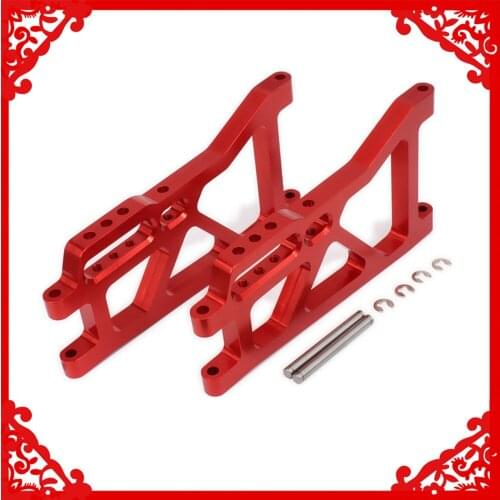 2pcs Alloy Aluminum Rear Lower Suspension Control A-Arms 513008 For Rc Car 1/10 FS Truck Buggy 53810 Upgraded Hop-Up Parts