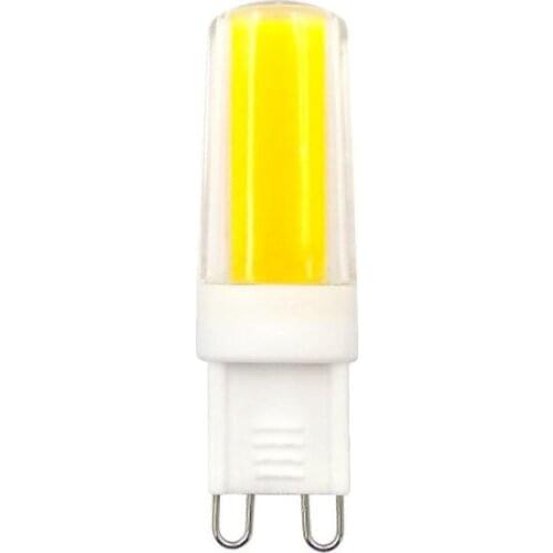 LED G9 Lamp Bulb Dimming 110V 220V 9W COB Replace Halogen Lighting Lights Spotlight Chandelier Bombillas