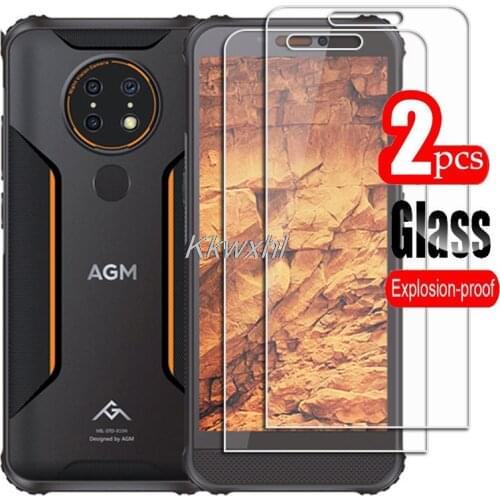 2PCS FOR AGM H3 Smartphone High HD Tempered Glass Protective On AGMH3 Phone Screen Protector Film