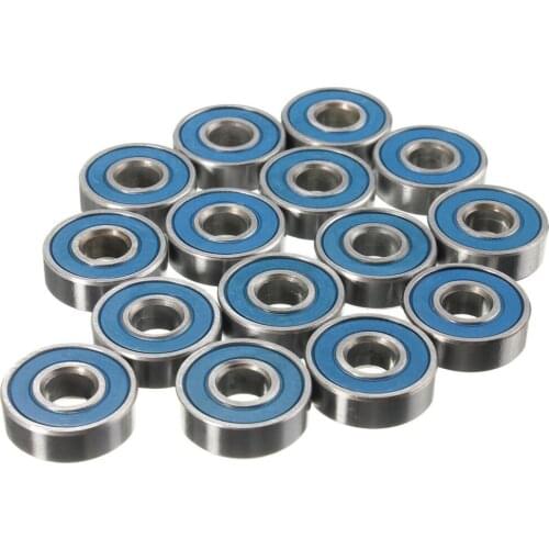 20pcs 608rs ABEC-9 Ball Bearing Carbon Steel Skateboard Wheel Bearings