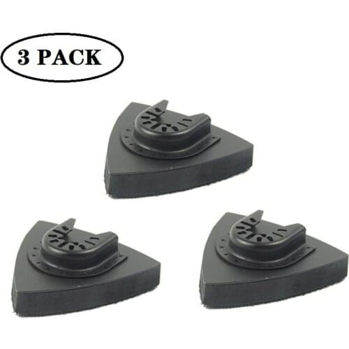 3PCS Sanding Pad Polishing mat Quick Release Oscillating Tool For Polished Scrub Multifunction Finisher Machines Fittings