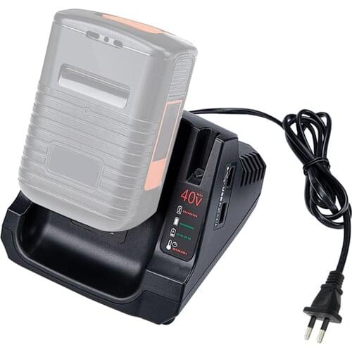 36V/40VLithium Battery Charger for Black and Decker BX1540 LBX2040 LBXR36