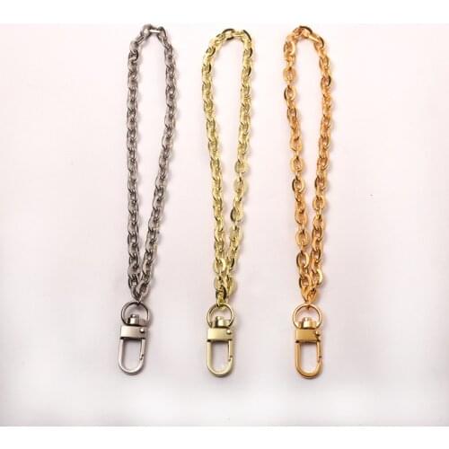 Three Colors 18 cm Length Bag chain purse chain for bag metal handle purse chain for bag strap accessories parts wholesale