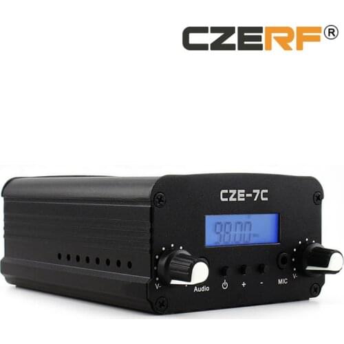 CZE-7C 1w/7w wireless audio amplifier home fm transmitter 76 ~ 108Mhz adjustable