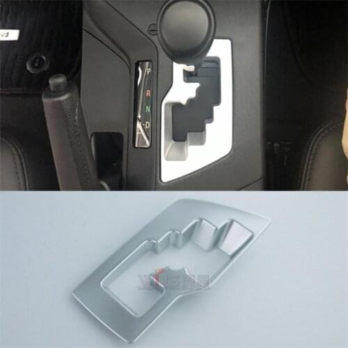 For Toyota RAV4 2016 Chrome Gear Box Trim Cover Decorative Interior Moulding ABS Car Styling Tuning Accessioy