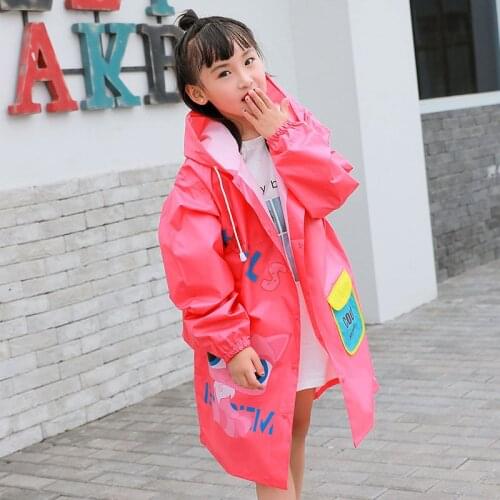 Childrens Cartoon Raincoat Outdoor Waterproof Rain Gear Poncho Household Goods Playground Songkran Festival Rain Jacket Gift