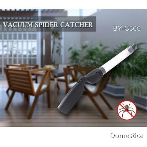 Home Corners Vacuum Pipe Strong Inhalation Bugs Insect Traps Spiders Ants Cockroaches Flies Portable Electronic Tube Catcher