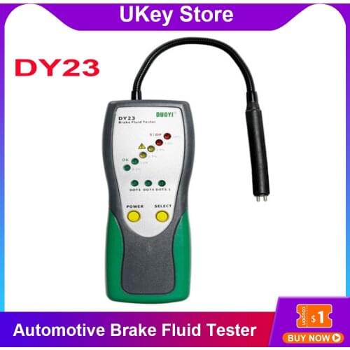 DY23 Automotive Brake Fluid Water Content Check Universal Oil Quality Digital Car Brake Fluid Tester Accurate Test