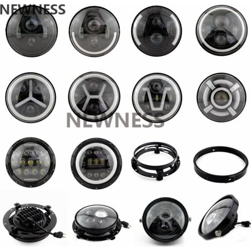 Motorcycle 7 inch LED Headlight Head Light Headlamp for Harley Touring Ultra Classic Electra Street Glide Road King Yamaha Honda