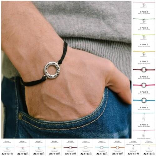 Gymnast Make a Wish Adjustable Friendship Statement Jewelry with Card Silver Calisthenics Gymnastics Charm Bracelets for Women