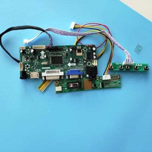 HDMI+DVI+VGA kit for LP154W01-TLEA/LP154W01-TLF1 Controller Board 1280X800 30pin 15.4" LCD Audio screen M.NT68676 moitor panel