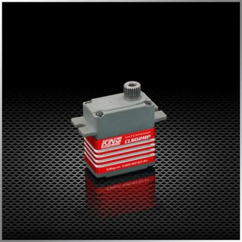 KINGMAX 25T gear CLS02MP 18.3g 6.8kg.cm digital metal gear waterproof mini servo for airplane fixed wing