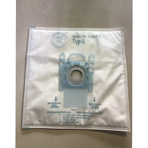 YiJiA 2PCS For Genuine Bosch vacuum cleaner dust bag replacement Microfibre Type G GXXL GXL MegaAir SuperTex Dust Bags BBZ41FGXX