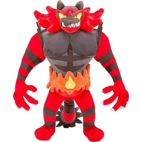 Pokemon 33cm Incineroar lovely Anime Figure Toys Plush Dolls Child Birthday Gift