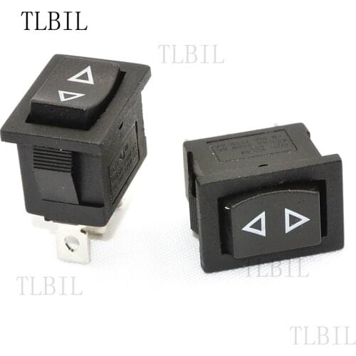Mini Rocker Switch,momentary rocker switch 3pins, (ON)-OFF-(ON) 100pcs