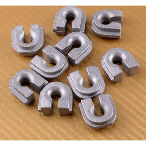 LETAOSK 10pcs Silver Grey Trimmer Head Eyelet Fit For Speed Feed 400 450 375 X4750000050 28820-07340 385-070