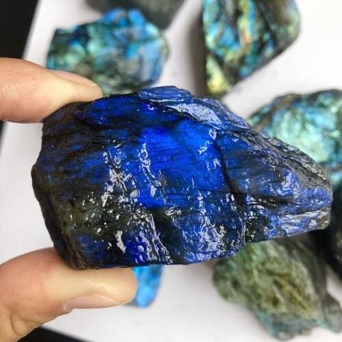 Natural Labradorite Raw Rough Quartz Gemstones Rocks Mineral Crystals And Stones Healing Gems Reiki Feng Shui Decoration