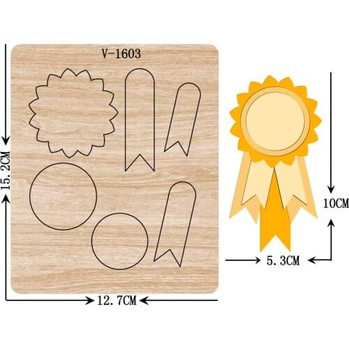 New wooden dies cutting dies for scrapbooking Multiple sizes V-1603