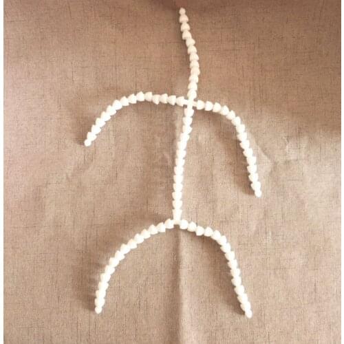 New style big size skeleton- 1set=81pcs 19x12x10mm toy joint+ 1pcs cross connector+1pcs triangle connector for diy doll findings