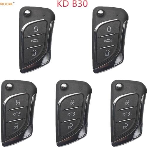 RIOOAK 5PCS B30 for KD900+ URG200 KD-X2 MINI KD Key Programmer KEYDIY B Series 3 Button Car Key Remote Control toyota corolla