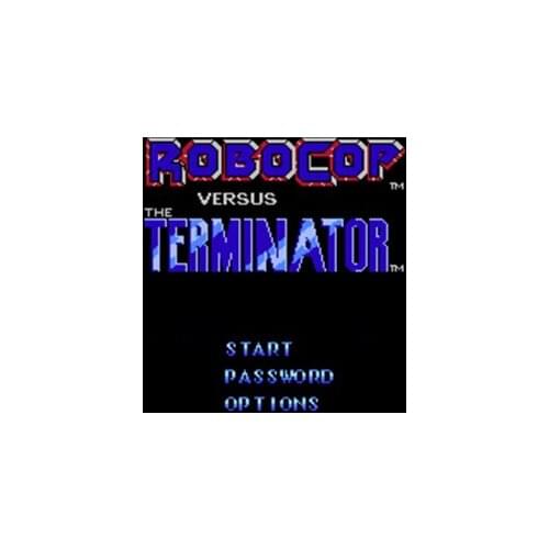 Robocop Vs The Terminator Region Free 8 Bit Game Card For 72 Pin Video Game Player