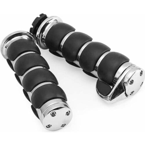 1" Cross Handlebar Hand Grips For Honda Steed 400/600 VT600 SHADOW 400/750 Magna 250/750 Harley Motorcycle Grips