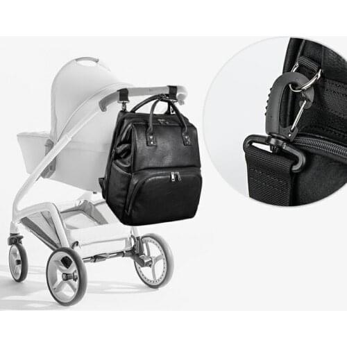 USB Baby Changing Bag Outdoor Fashionable Baby Nappy Backpack Large Capacity Diaper Backpack Multi-Function Waterproof Bag