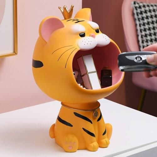 Entrance key storage tiger ornaments creative decoration furnishings home accessories housewarming new home gifts opening gifts