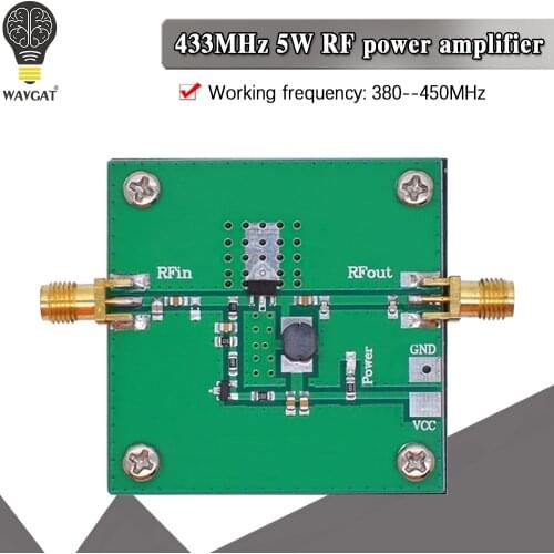 433MHz RF Amplifier 5W for 380-450MHz Wireless Remote Transmitter