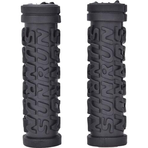 Cycling Bike Bicycle Handlebar Grips Rubber Lock-on Light Grip For MTB Folding Bike Fixed Design Bike Parts