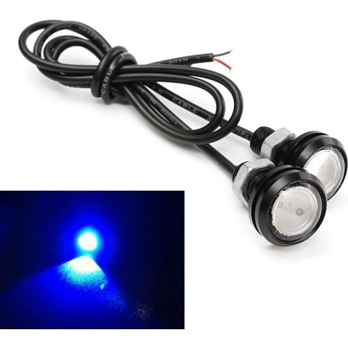 Universal 2Pcs/Set Blue LED Boat Plug Light Waterproof Garboard Drain Marine Underwater Fish Boat Light Parts Accessories