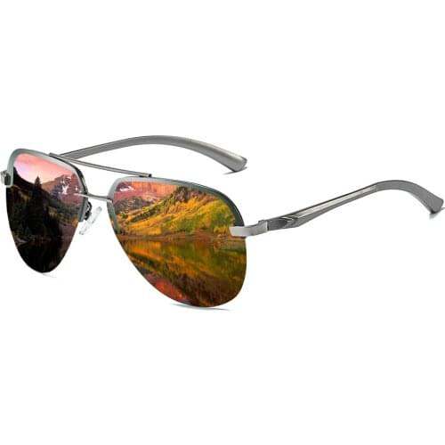 Yeckpowo mens sunglasses polarized gafas 2021 UV400 sun glasses vintage eyewear masculino oculos de sol lens anti-reflecive