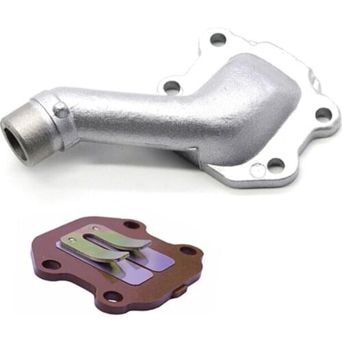 Motorcycle Parts Intake pipe Reed Valve Intake Valve Plate for Yamaha PW50 PW 50 PY50 PEEWEE 1981-2009 Dirt Pit Bike