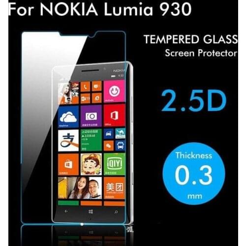 2.5D Tempered Glass For Nokia Lumia 930 High Quality Protective Film Explosion-proof Screen Protector for Nokia 930