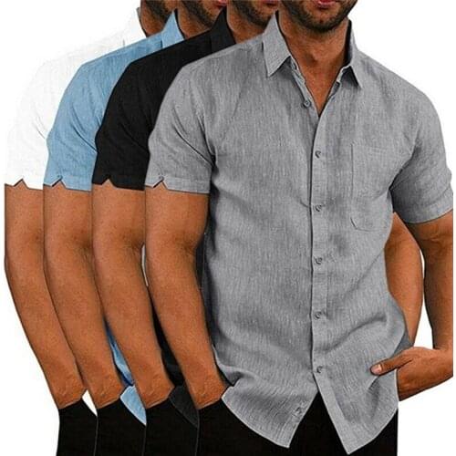 Bigsweety Men's Plain T-shirts