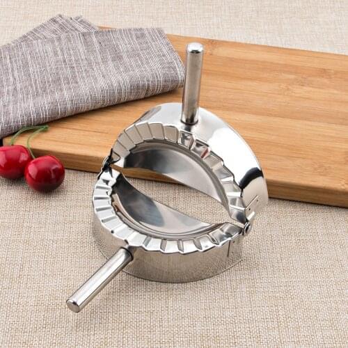 Kitchen Large Stainless Steel Dumpling Mold Filling Spoon Dumpling Cutting Dumpling Dumpling Mold Dumpling Maker Household Tools