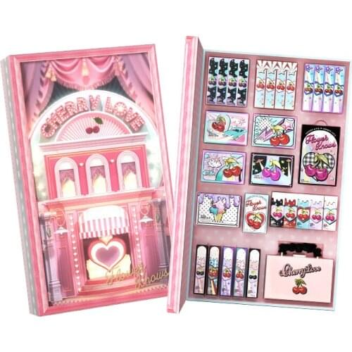 TT Knows Cherry Party Series Large Gift Box Makeup Set Gift for Girlfriend