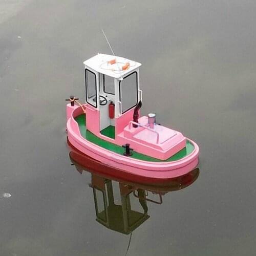 DIY Q2 Mini Tug Model Kit Q Egg Ship Rescue Ship Simulation Remote Control Childrens Birthday Gift