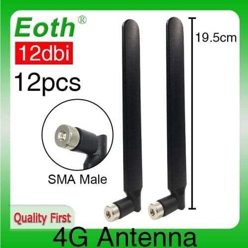 4g antenna 10p antena cellular booster car para modem sma 3g hf telephone longo alcance signal router lte gsm wi-fi carro