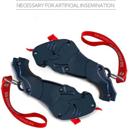 Cattle Artificial Improver Freezes Fine Tube Scissors Stainless Steel Blade Cutter Accurate Positioning Livestock Breeding 2021