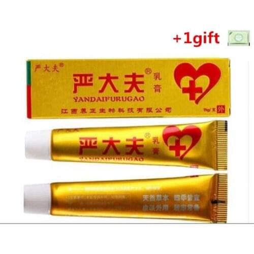 Hot selling Yandaifu body cream 1pcs skin care yiganerjing Psoriasis Dermatitis Eczema Pruritus Cream Herbal Chinese Creams