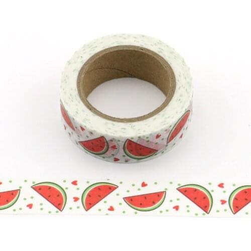 10PCS/lot Watermelon Washi Tapes Scrapbooking Planner Cute Cinta Adhesiva Decorativa Masking Tape Japanese Office Stationery