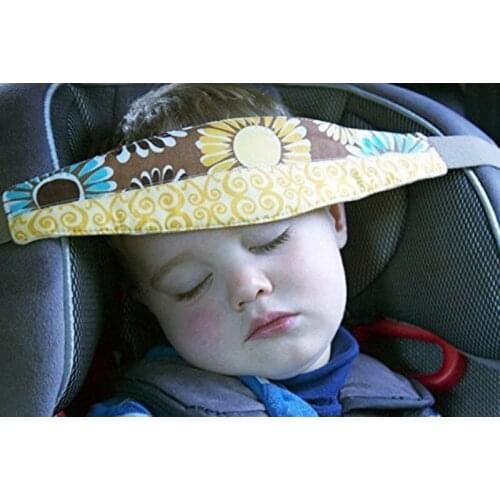 Baby Car Seat Head Support Children Adjustable Fastening Fixed Doze Belt Sleeping Safety Protection Kids Car Seat Accessories