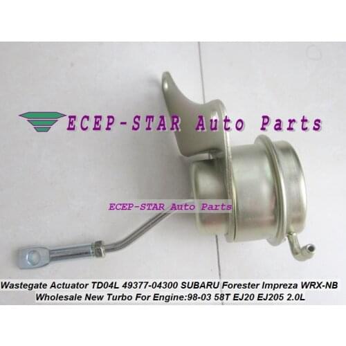 Turbo Wastegate Actuator TD04L 49377-04300 49377-04100 14412-AA360 For SUBARU FORESTER Impreza 97- WRX-NB 58T EJ20 EJ205 2.0L
